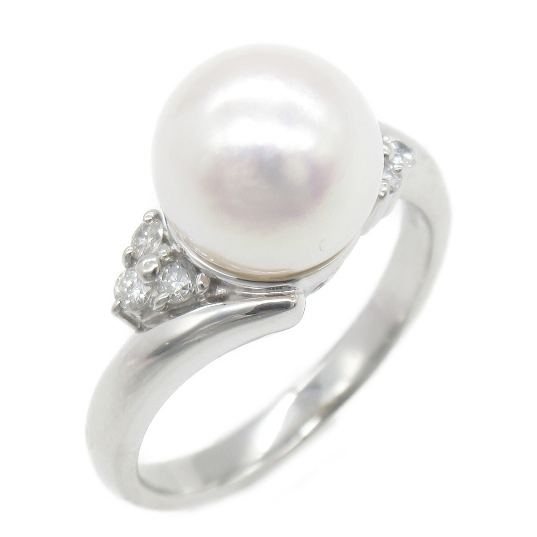 ジュエリー パール ダイヤモンド リング リング・指輪 レディースのアクセサリー(リング(指輪))の商品写真