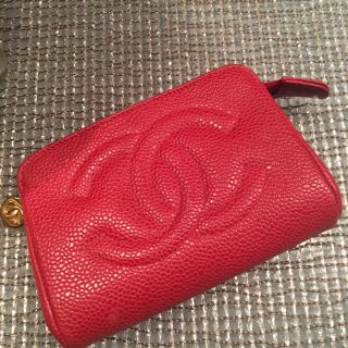 シャネル(CHANEL)のCHANEL キャビアスキン ポーチ(ポーチ)