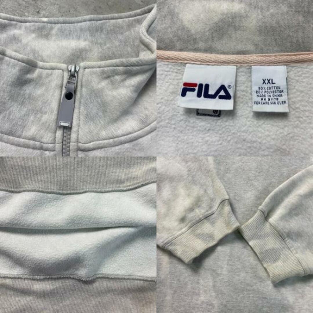 FILA フィラ ハーフジップ スウェットシャツ メンズ2XL メンズのトップス(スウェット)の商品写真