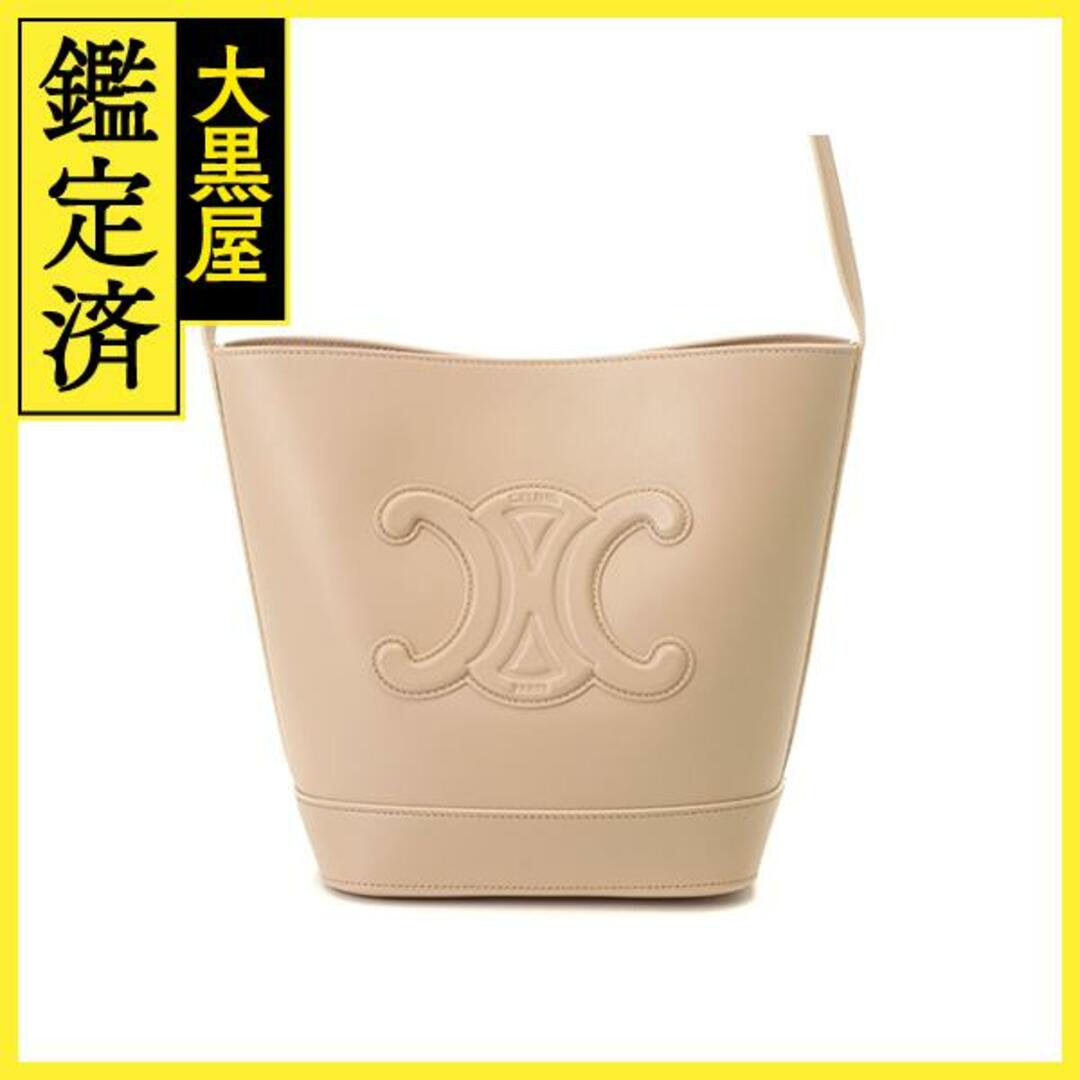 CELINE トリオンフ スモールバケットキュイル ショルダーバッグ CELINE トリオンフ スモールバケットキュイル ショルダーバッグ