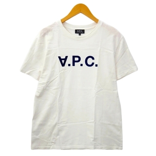 アーペーセー(A.P.C)のA.P.C. V.P.C. ロゴ プリント 半袖 Tシャツ カットソー L(Tシャツ/カットソー(半袖/袖なし))