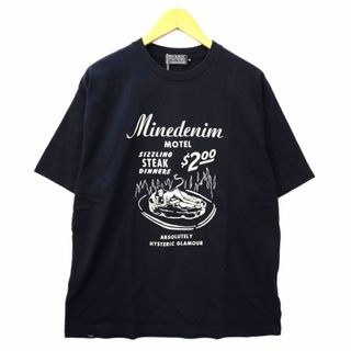 ヒステリックグラマー(HYSTERIC GLAMOUR)のHYSTERIC GLAMOUR×MINEDENIM プリント Tシャツ XL(Tシャツ/カットソー(半袖/袖なし))