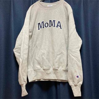 チャンピオン(Champion)のMOMA champion クルーネックスウェット Sサイズ(スウェット)