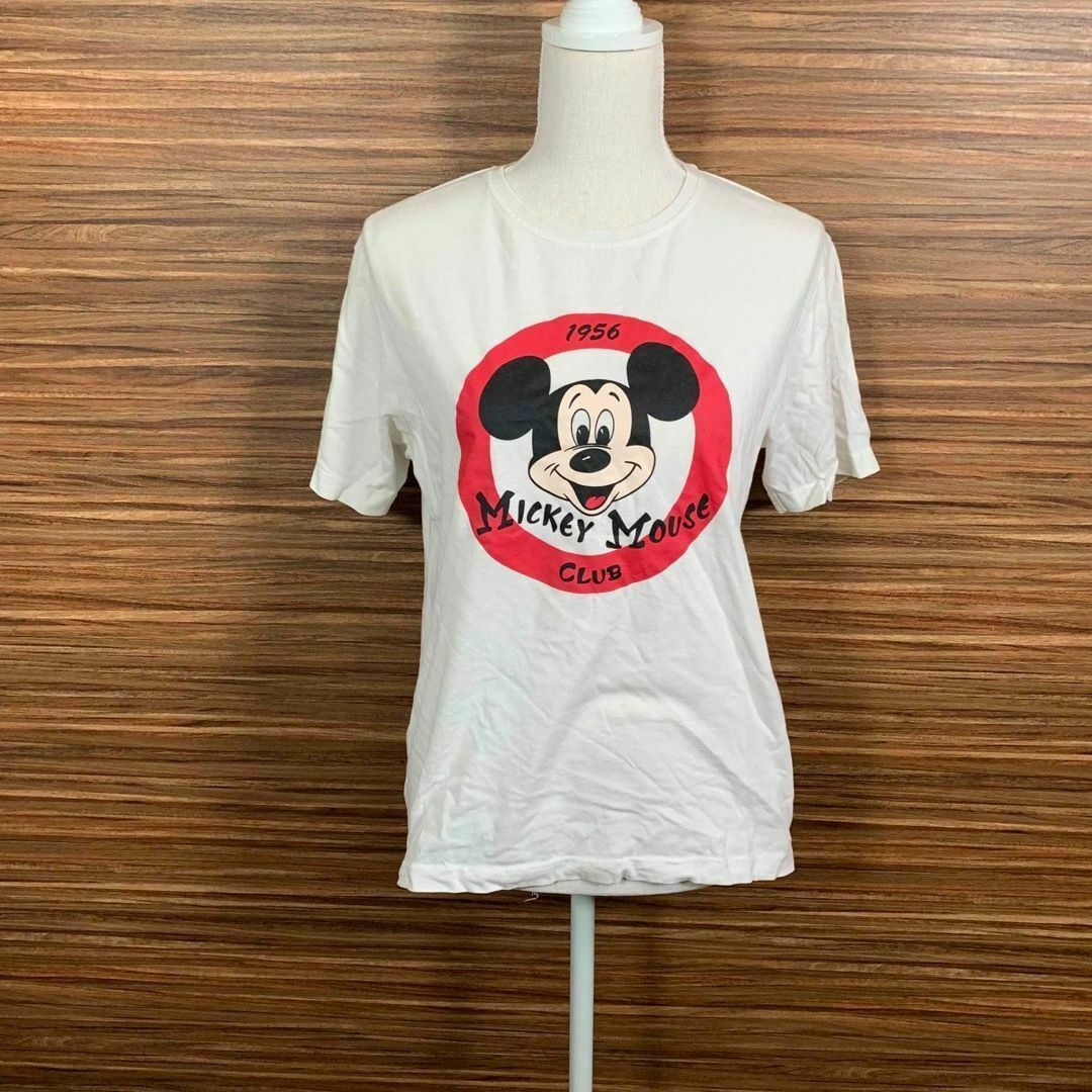 WEGO(ウィゴー)のウィゴー WEGO Tシャツ Mサイズ 白 ホワイト ディズニー ミッキー メンズのトップス(Tシャツ/カットソー(半袖/袖なし))の商品写真