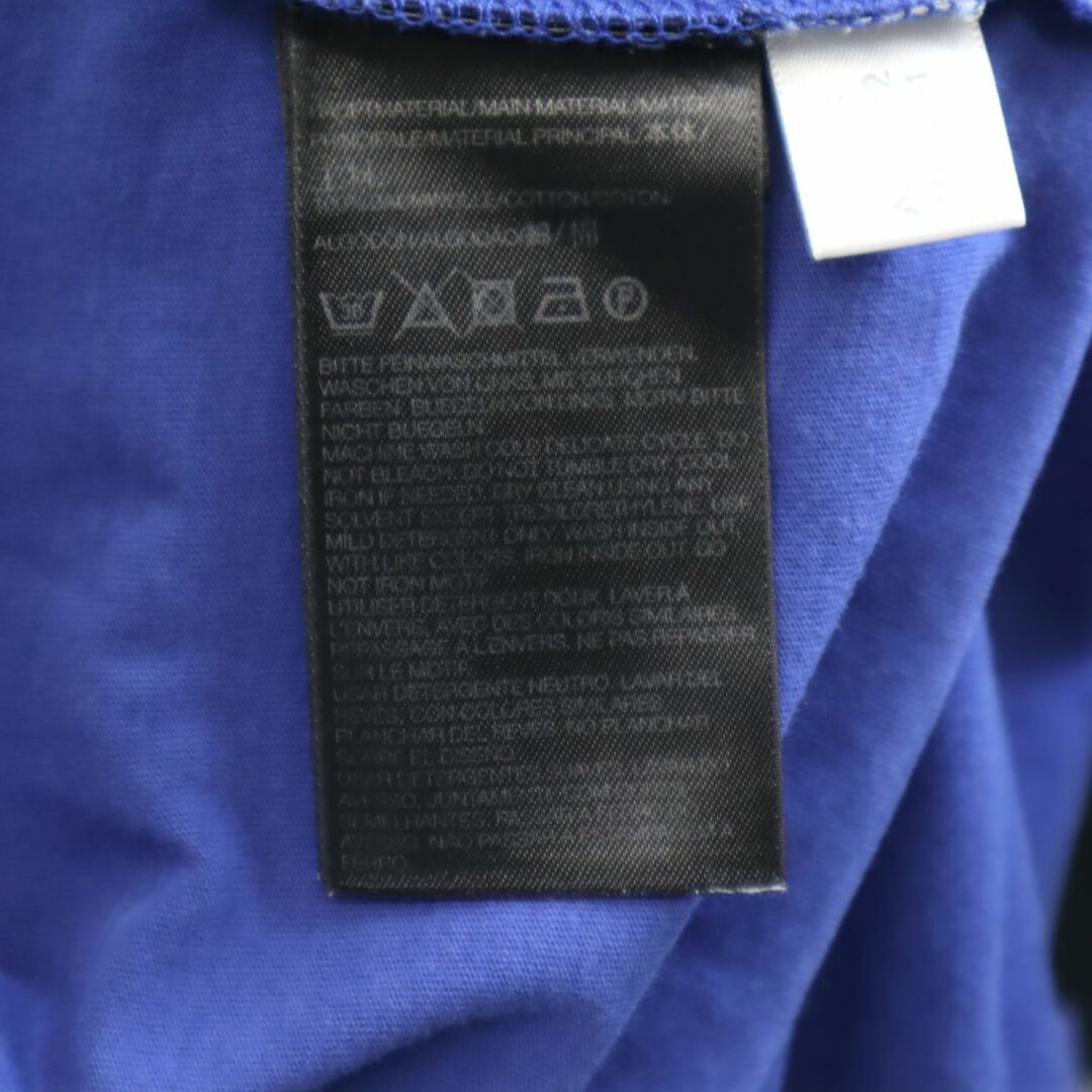 Y-3(ワイスリー)のワイスリー 半袖 Tシャツ M 青系 Y-3 Yohji Yamamoto adidas メンズ 古着 【240322】 メール便可 メンズのトップス(Tシャツ/カットソー(半袖/袖なし))の商品写真