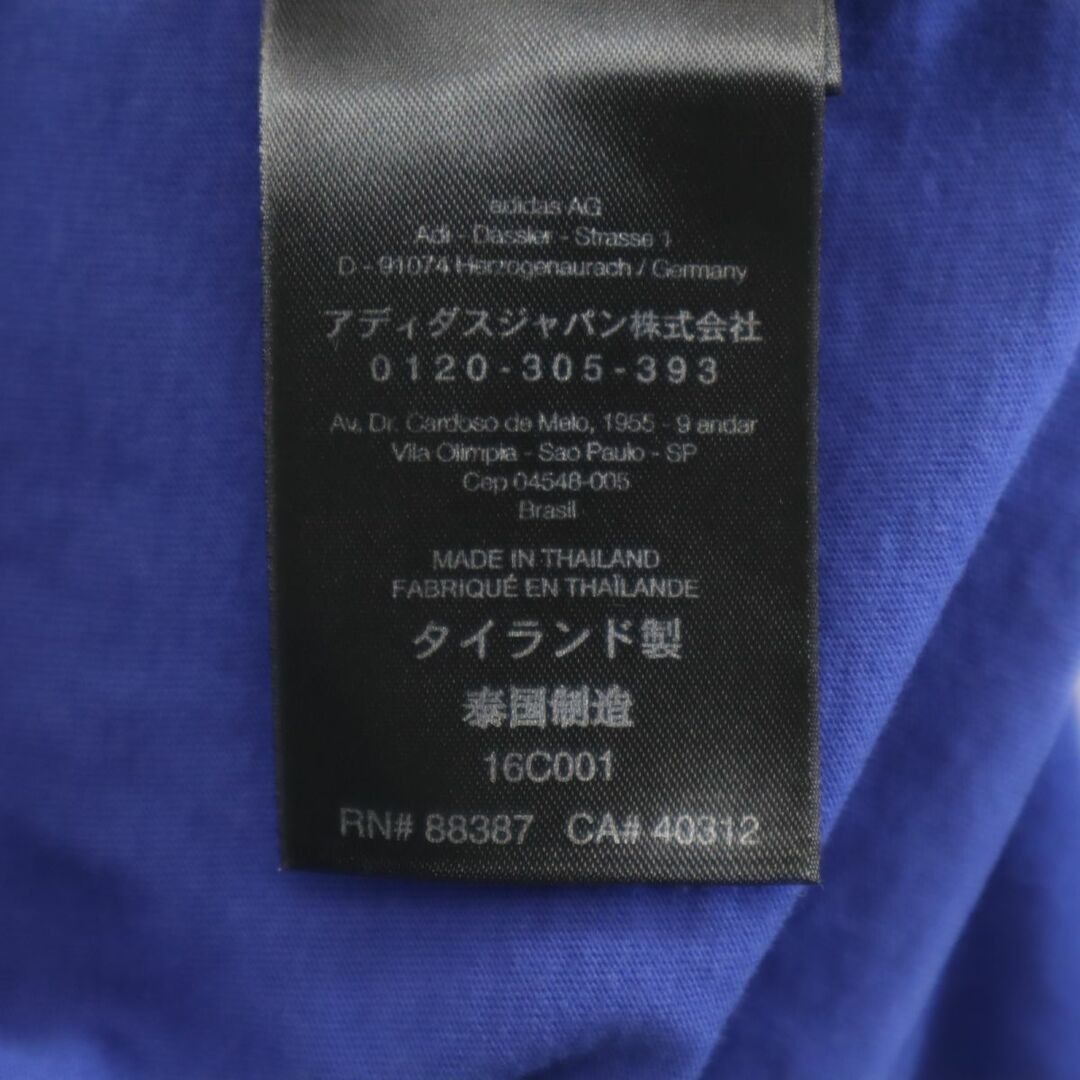 Y-3(ワイスリー)のワイスリー 半袖 Tシャツ M 青系 Y-3 Yohji Yamamoto adidas メンズ 古着 【240322】 メール便可 メンズのトップス(Tシャツ/カットソー(半袖/袖なし))の商品写真