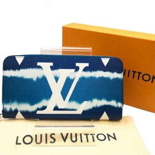 ルイヴィトン(LOUIS VUITTON)のLOUISVUITTON ルイヴィトン エスカル ジッピー ウォレット 長財布 ブルー ホワイト 新品未使用 a2827(財布)