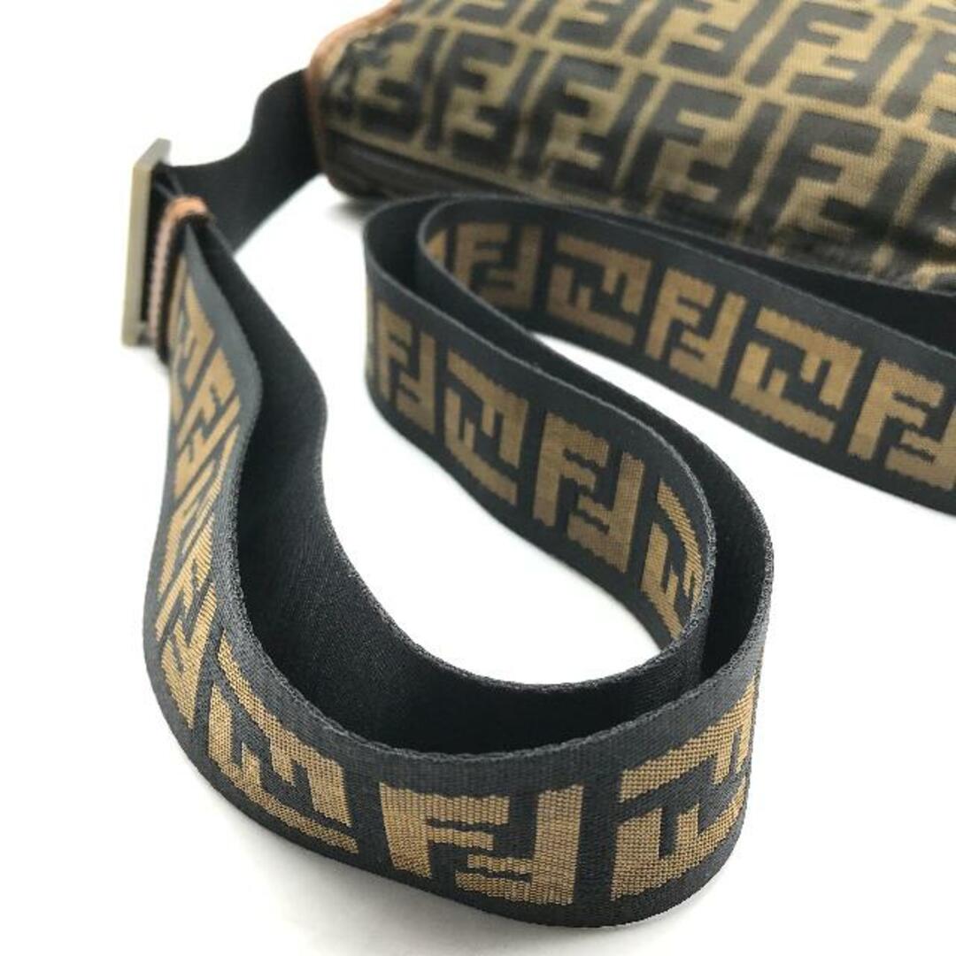 FENDI フェンディ ズッカ柄 ミニ ショルダー バッグ キャンバス FENDI フェンディ ズッカ柄 ミニ ショルダー バッグ キャンバス