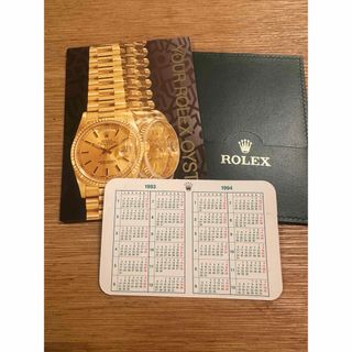 ロレックス(ROLEX)のロレックス　ギャランティケース 保証書ケース カレンダー パンフレットセット(腕時計(アナログ))