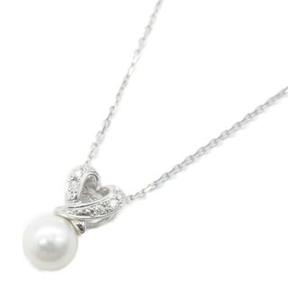 ミキモト(MIKIMOTO)のミキモト パール ダイヤ ネックレス ネックレス(ネックレス)