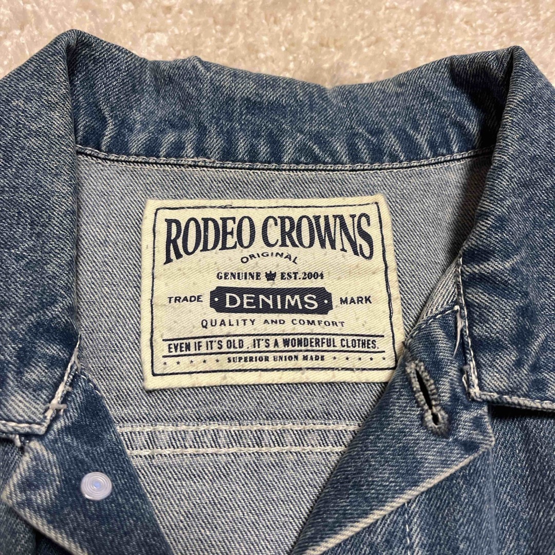 RODEO CROWNS(ロデオクラウンズ)のGジャン レディースのジャケット/アウター(Gジャン/デニムジャケット)の商品写真