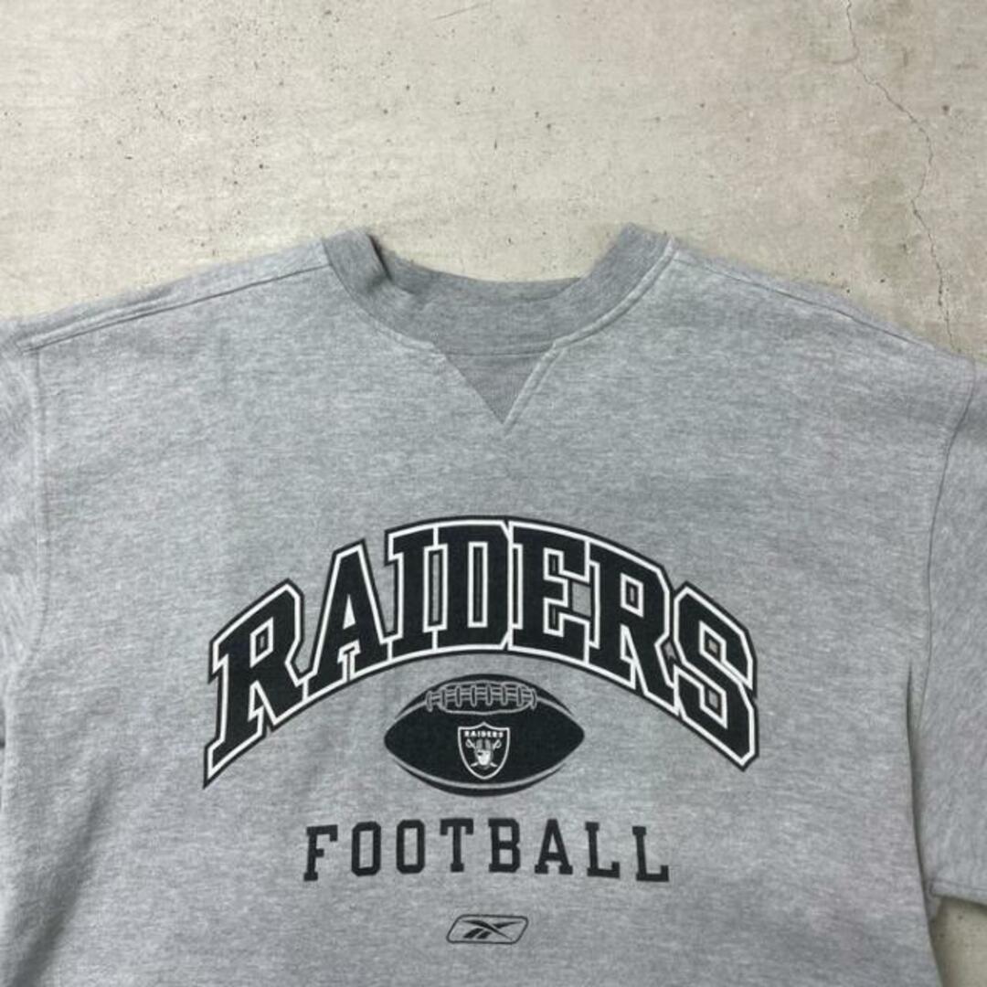 Reebok リーボック NFL RAIDERS スウェットシャツ メンズ2XL メンズのトップス(スウェット)の商品写真