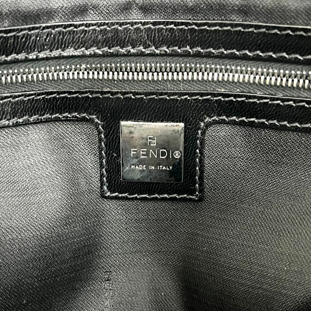 FENDI(フェンディ)の極美品　フェンディ　バッグ　ヴィンテージ　ハラコ　レオパード　トート　ロゴ　レア レディースのバッグ(トートバッグ)の商品写真