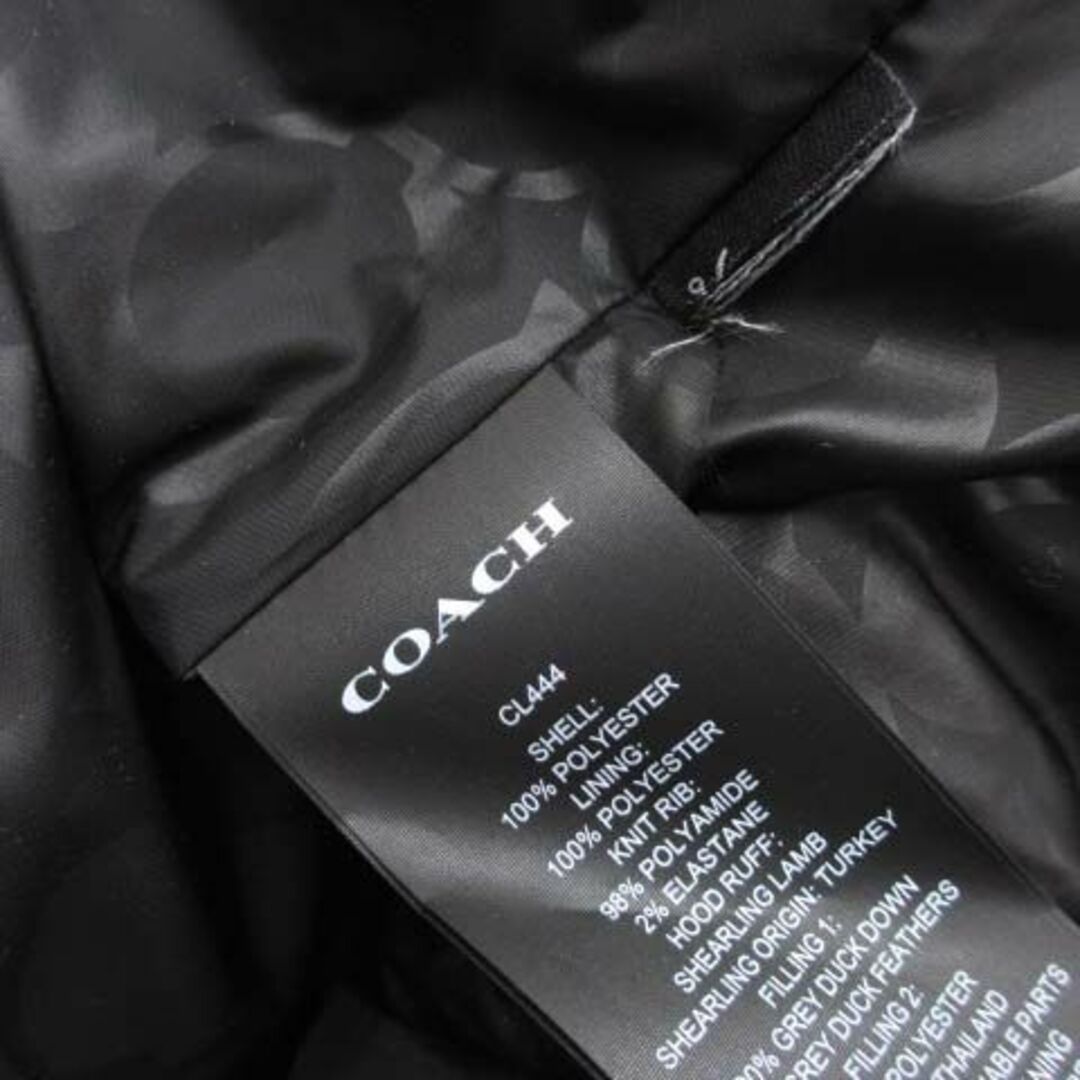 COACH(コーチ)の美品 コーチ 23AW ミッド ダウン パッファー・シアリング CL444 レディースのジャケット/アウター(ダウンコート)の商品写真