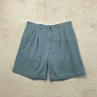 ラルフローレン(Ralph Lauren)の90年代 Polo Ralph Lauren ポロラルフローレン 2タック ワイド チノショーツ TYLER SHORT メンズW36(その他)