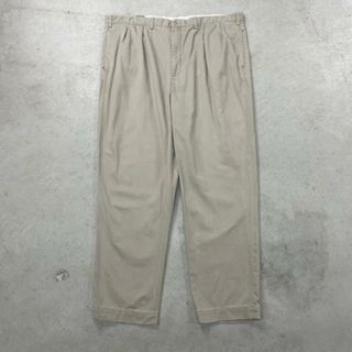 ラルフローレン(Ralph Lauren)の90年代 Polo by Ralph Lauren ポロバイラルフローレン チノパンツ ポロチノ 2タック ANDREW PANT BIG メンズW46B(その他)