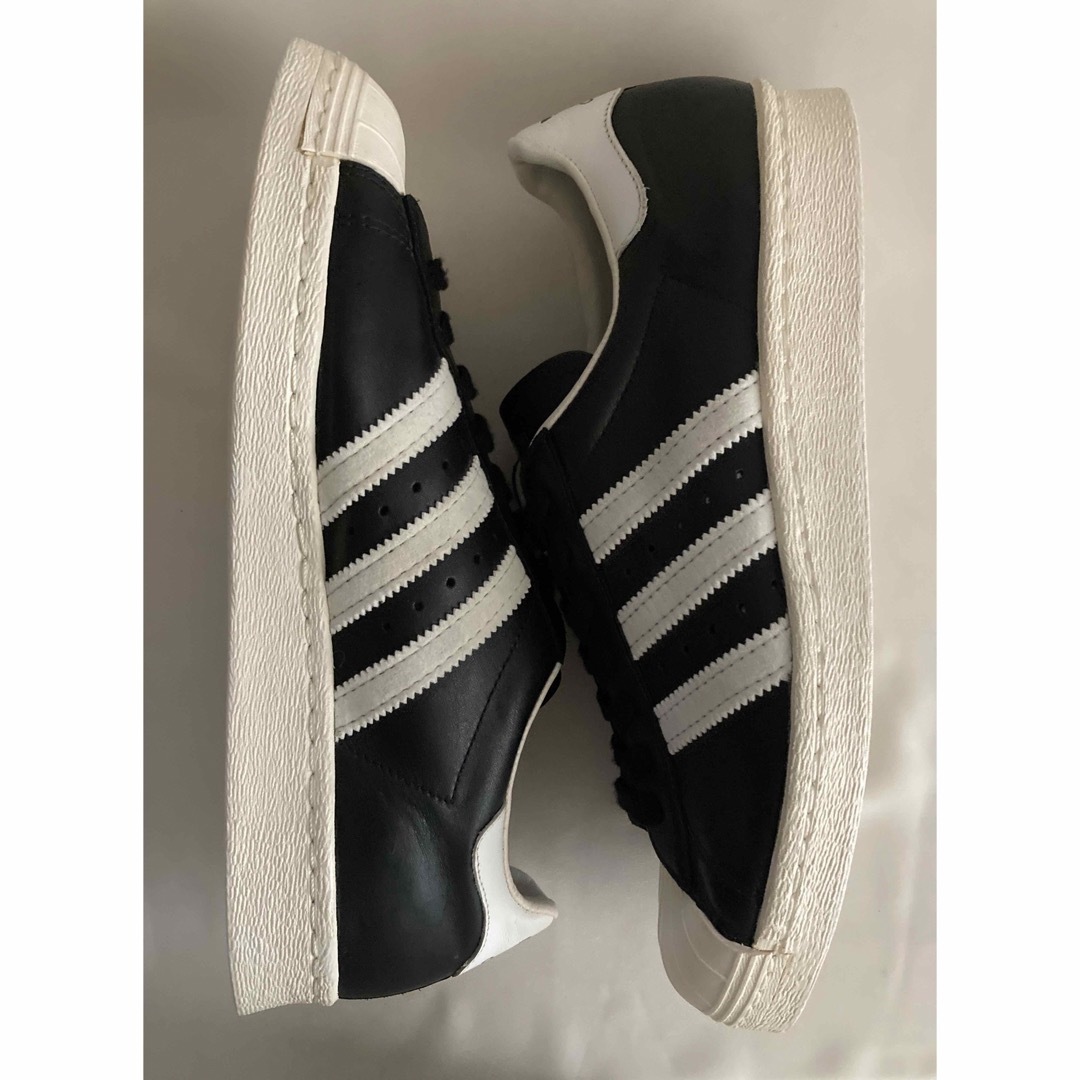 adidas(アディダス)の【未使用】adidas SUPERSTAR80s 27㎝ BLACK/WHITE メンズの靴/シューズ(スニーカー)の商品写真