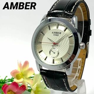 アンバー(Amber)の949 AMBER TIME メンズ 腕時計 クオーツ式 人気 希少(腕時計(アナログ))