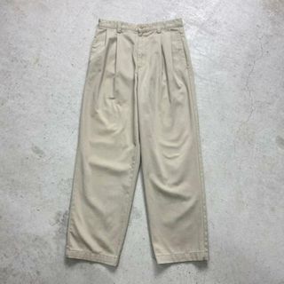 エディーバウアー(Eddie Bauer)のEDDIE BAUER エディーバウアー 2タック チノパンツ Wrinkle Resistant Relaxed-fit メンズW30(チノパン)