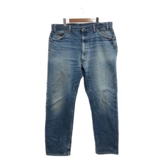 リーバイス(Levi's)の80年代 USA製 Levi's リーバイス 20505-0217 デニムパンツ ボトムス アメカジ 大きいサイズ オレンジタブ (メンズ 40×30) P8123(デニム/ジーンズ)