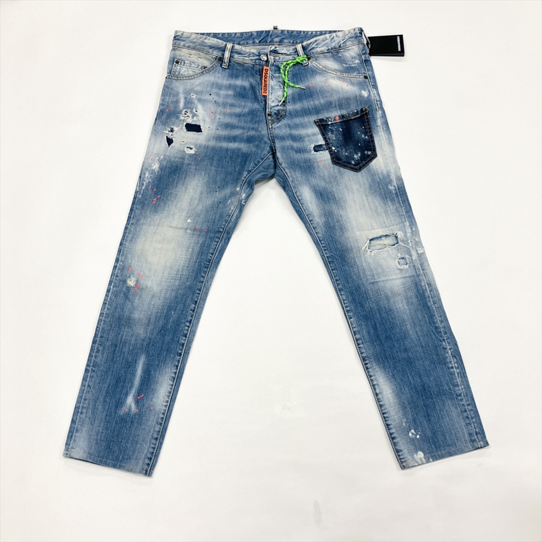 DSQUARED2(ディースクエアード)のディースクエアード DSQUARED2 デニムパンツ コットン S74LB0599 ブルー 48 COOL GUY JEAN メンズ【中古】 メンズのパンツ(デニム/ジーンズ)の商品写真