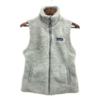 patagonia - patagonia パタゴニア ロス・ガトス フリース ベスト トップス アウトドア 防寒 キャンプ グレー (レディース M) 中古 古着 P9233