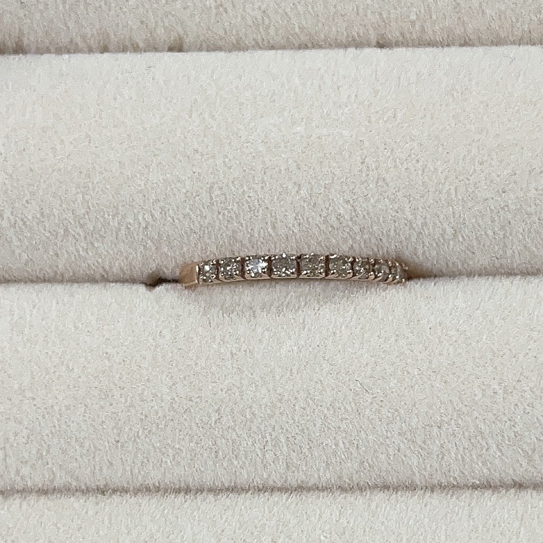 【専用】エタニティリング　0.2カラット　ダイヤ　 レディースのアクセサリー(リング(指輪))の商品写真