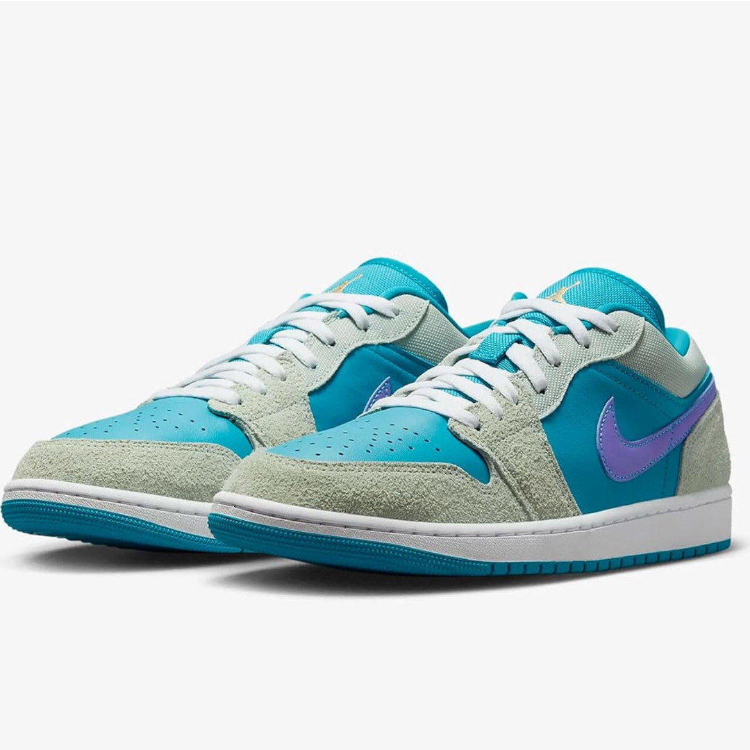 AIRJORDAN 1 LOW SE "AQUATONE" DX4334-300 メンズの靴/シューズ(スニーカー)の商品写真