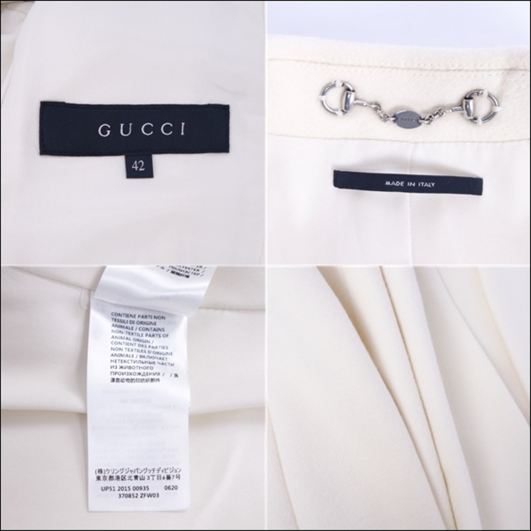 GUCCI - 未使用 グッチ GUCCI コート ロングコート ウール GUCCI - 未使用 グッチ GUCCI コート ロングコート ウール