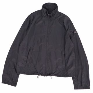 プラダ(PRADA)の美品 プラダ PRADA SPORT ジャケット ナイロンジャケット 三角ロゴプレート アウター メンズ 48(M相当) ダークグレー(その他)