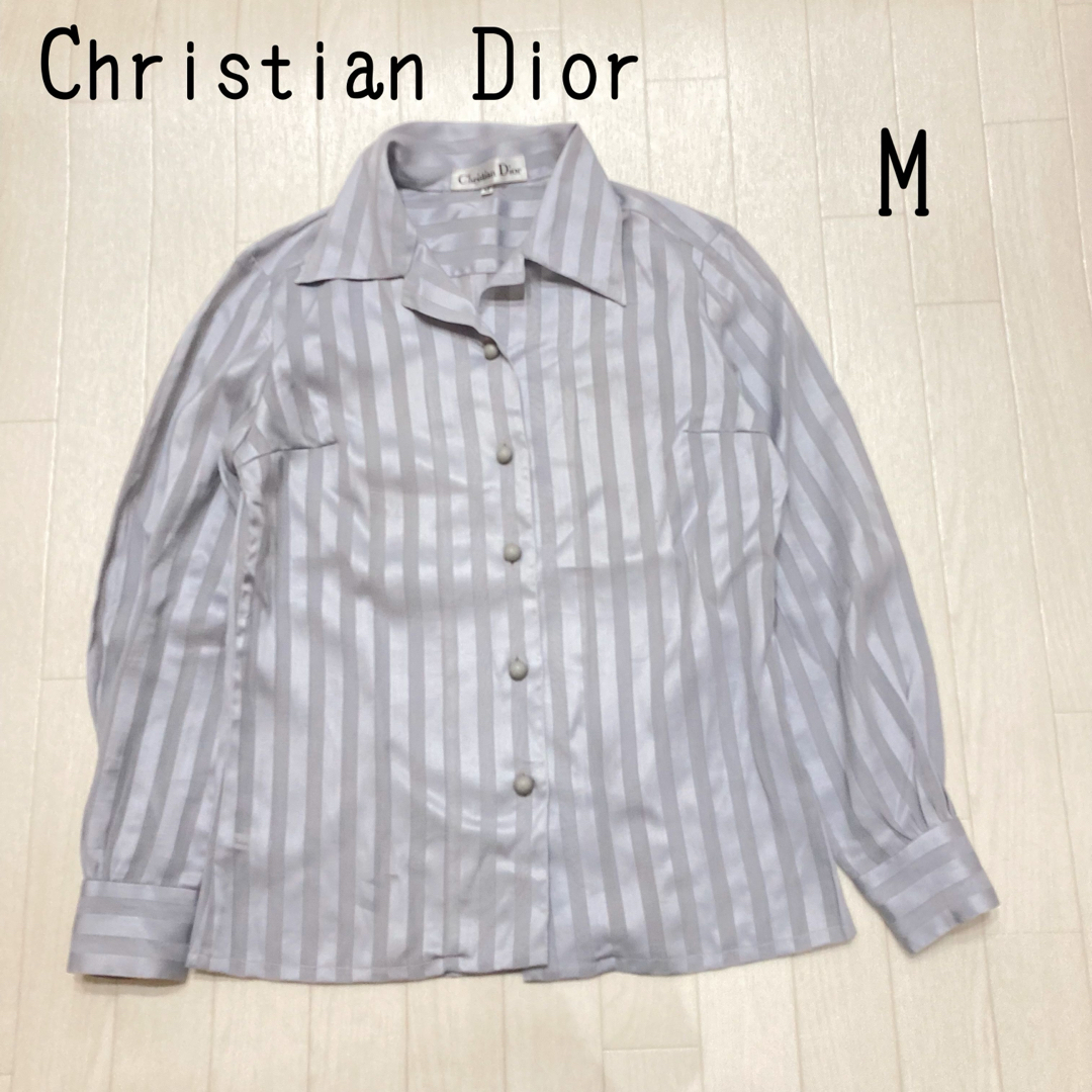 Christian Dior(クリスチャンディオール)のクリスチャンディオール　Christian Dior シャツ　M レディースのトップス(シャツ/ブラウス(長袖/七分))の商品写真