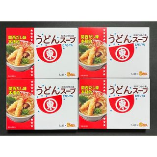 ヒガシマルショウユ(ヒガシマル醤油)の【ヒガシマル】うどんスープ（1人前×6袋入）×4箱(調味料)