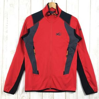 ミレー(MILLET)のMENs S  ミレー アルパイン ソフトシェル ジャケット Alpine Softshell Jacket MILLET レッド系(その他)