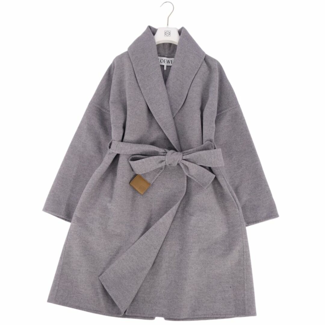 LOEWE - 極美品 ロエベ LOEWE コート ベルト付き ベルテッド LOEWE - 極美品 ロエベ LOEWE コート ベルト付き ベルテッド