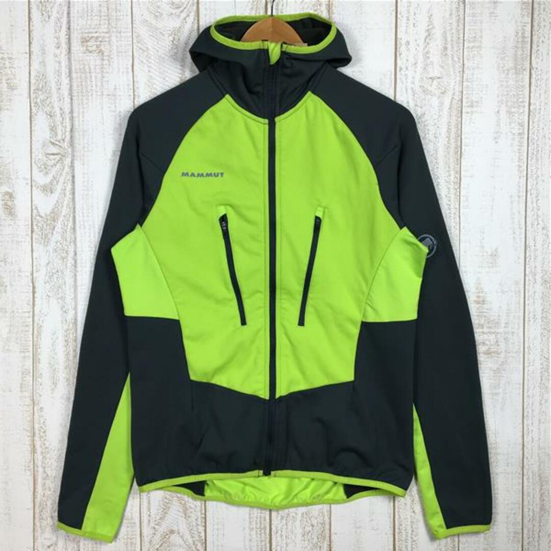 Mammut(マムート)のMENs M  マムート エナジー ライト ミドルレイヤー フーデッド ジャケット Aenergy Light ML Hooded Jacket フリース フーディ MAMMUT 1010-21610 グリーン系 メンズのメンズ その他(その他)の商品写真