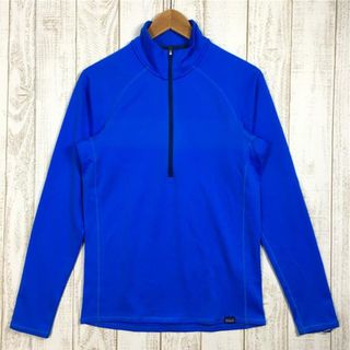 パタゴニア(patagonia)のMENs S  パタゴニア キャプリーン ミッドウェイト ジップネック Capilene Midweight Zip-Neck ベースレイヤー ロングスリーブ シャツ PATAGONIA 44447 ANBX Andess Blue ブルー系(その他)