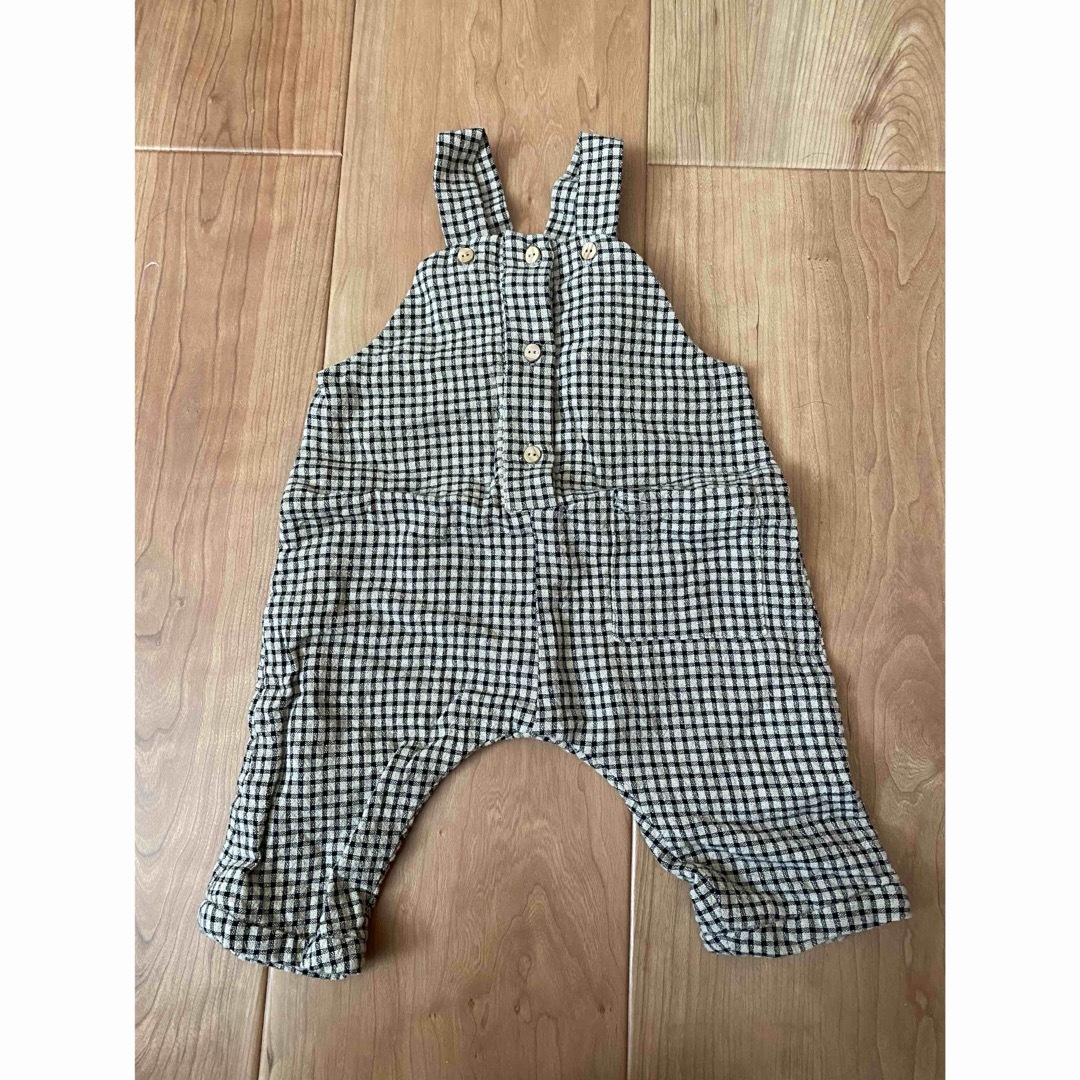 ZARA KIDS(ザラキッズ)のzara ザラ  ベビー　カバーオール　オーバーオール キッズ/ベビー/マタニティのベビー服(~85cm)(カバーオール)の商品写真