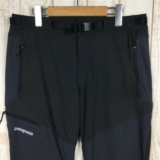 パタゴニア(patagonia)のMENs 30  パタゴニア テラヴィア アルパイン パンツ レギュラー Terravia Alpine Pants Regular （アルトヴィア アルパイン パンツ Altvia Alpine Pants） ソフトシェル PATAGONIA 82960 BLK Black ブラック系(その他)