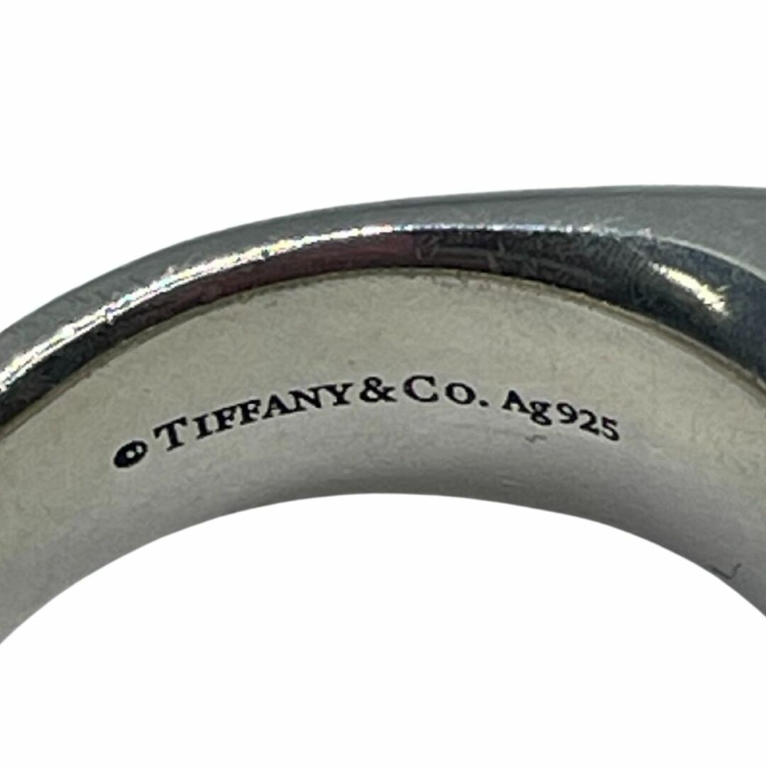 Tiffany & Co.(ティファニー)のTIFFANY&CO. ティファニー MAKERS メイカーズ シグネット シルバー 925 リング シルバー サイズ22号 正規品 / 33795 メンズのアクセサリー(リング(指輪))の商品写真