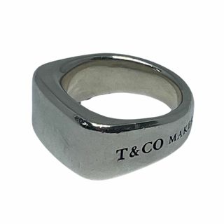 Tiffany & Co. - TIFFANY&CO. ティファニー MAKERS メイカーズ シグネット シルバー 925 リング シルバー サイズ22号 正規品 / 33795