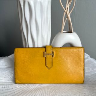 エルメス(Hermes)のエルメス ベアン クラシック  長財布 財布 　ゴールド金具(財布)