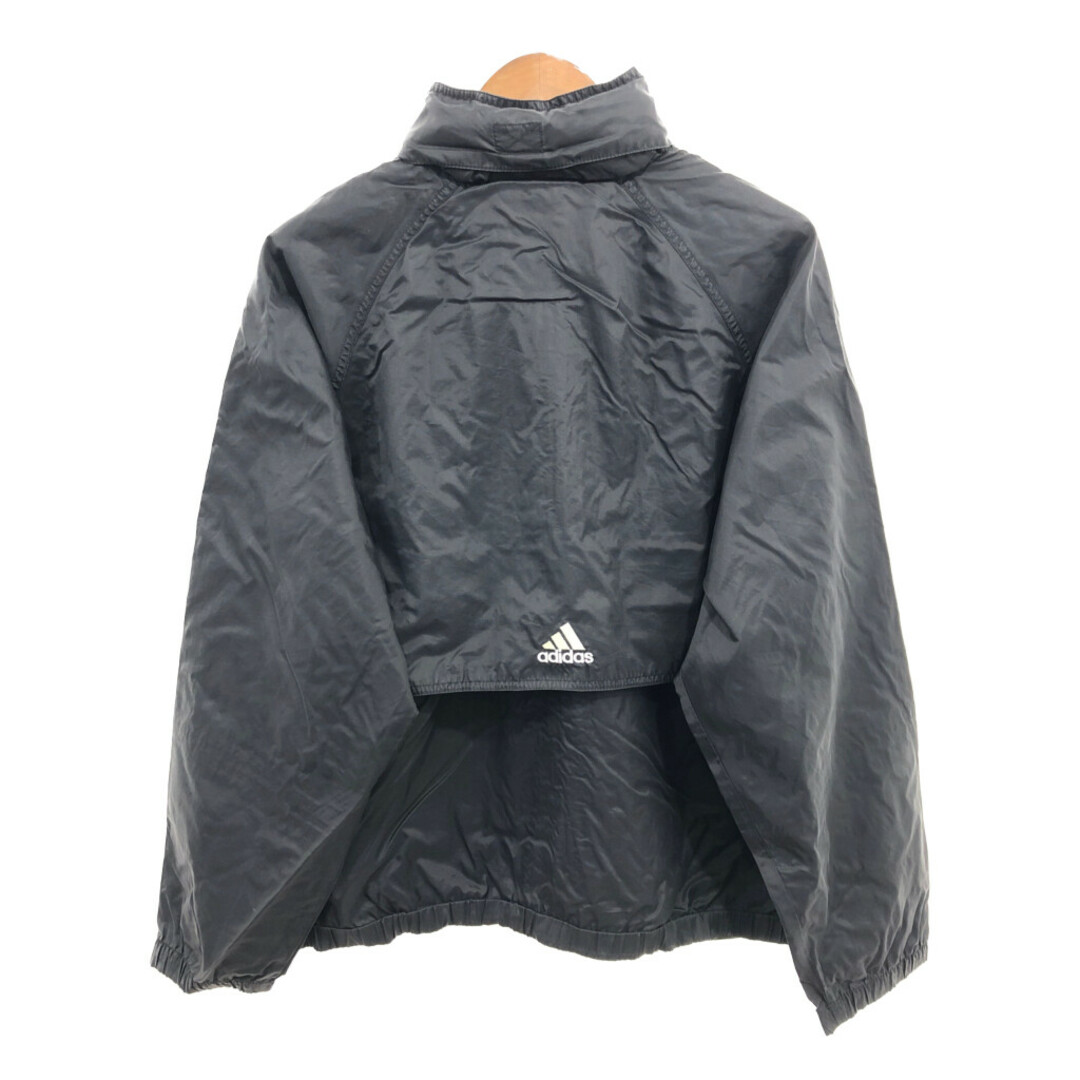 adidas(アディダス)の【B品】 90年代 adidas アディダス ナイロンジャケット スポーツ ブラック (メンズ M) 中古 古着 Q0749 メンズのジャケット/アウター(ナイロンジャケット)の商品写真