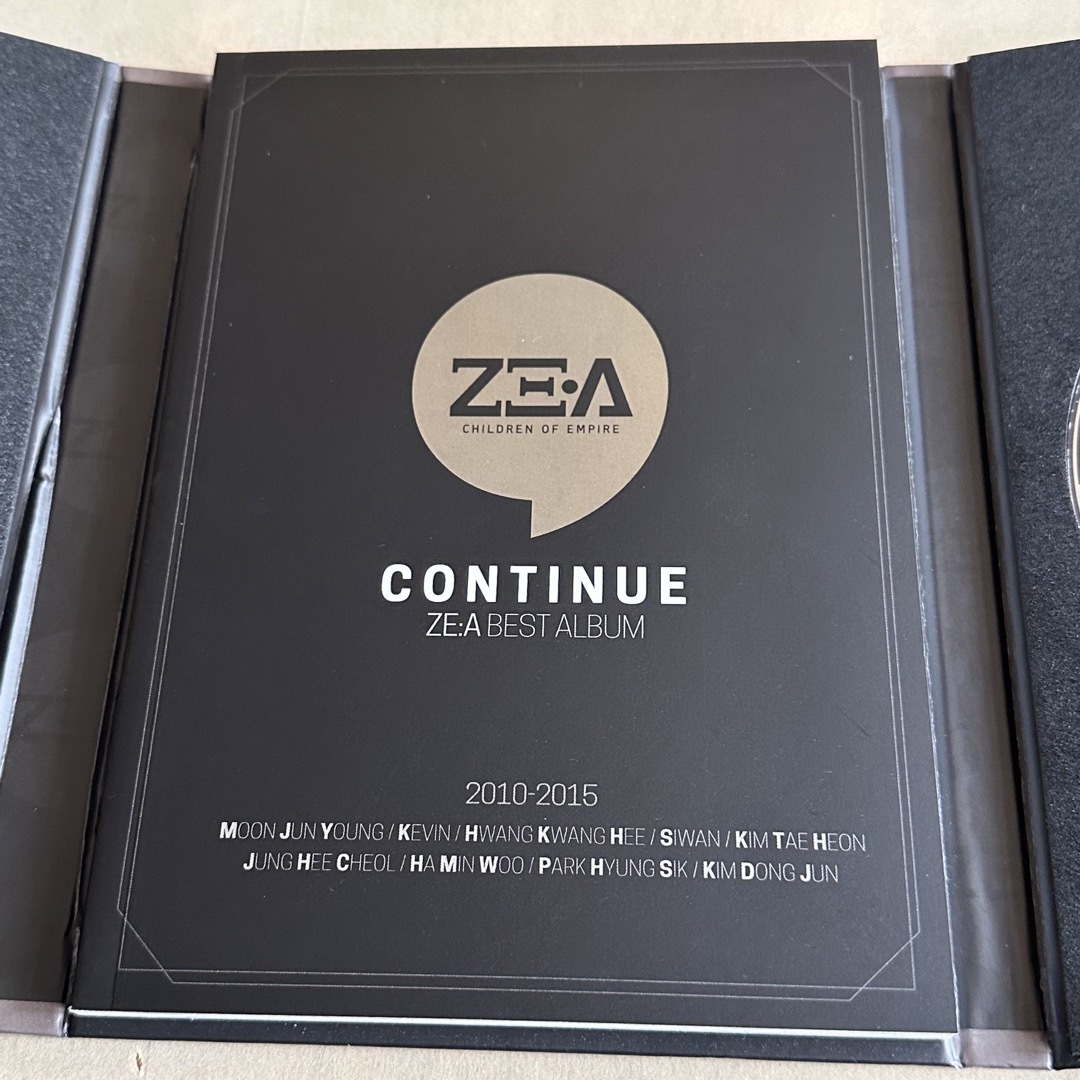 ZE:A BEST ALBUM 「CONTINUE 」 エンタメ/ホビーのCD(K-POP/アジア)の商品写真