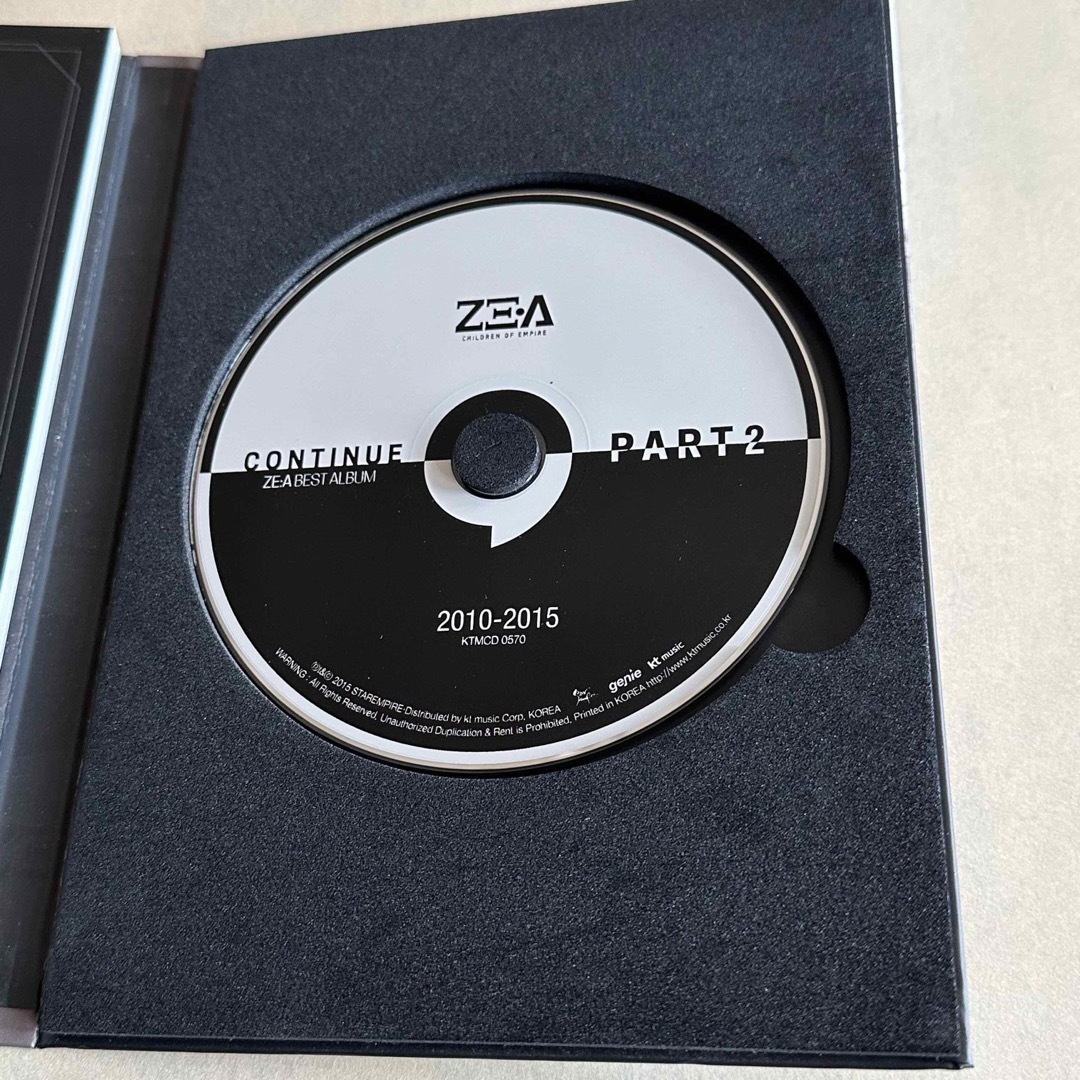 ZE:A BEST ALBUM 「CONTINUE 」 エンタメ/ホビーのCD(K-POP/アジア)の商品写真