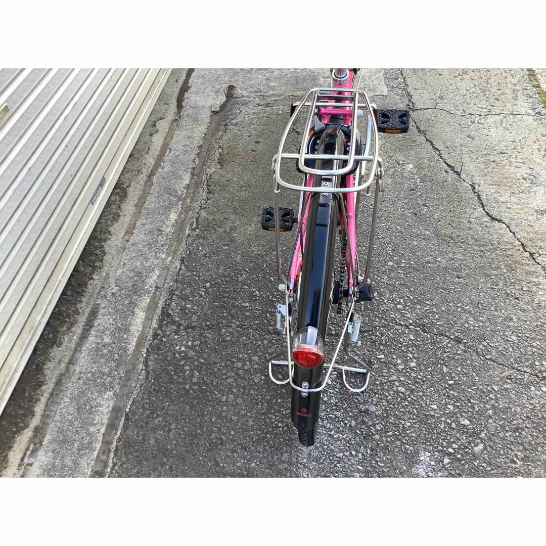 ヤマハ(ヤマハ)のヤマハ新機種電動アシスト自転車pas natura26インチピンクアルミボディー スポーツ/アウトドアの自転車(自転車本体)の商品写真
