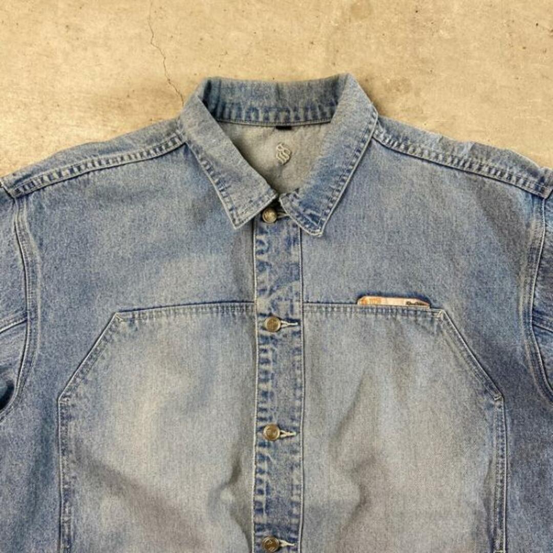 00年代 ROCA WEAR ロカウェア デニムジャケット ビッグサイズ 00年代 ROCA WEAR ロカウェア デニムジャケット ビッグサイズ