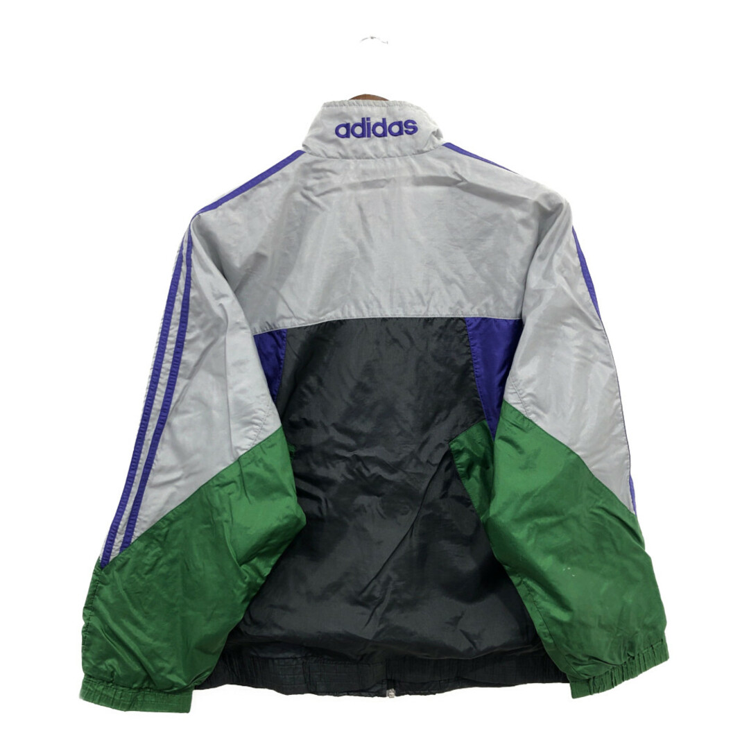 adidas(アディダス)の【B品】 90年代 adidas アディダス ナイロンジャケット スポーツ マルチカラー (メンズ S) 中古 古着 Q0782 メンズのジャケット/アウター(ナイロンジャケット)の商品写真