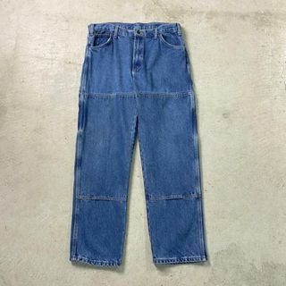 ディッキーズ(Dickies)のDickies ディッキーズ ダブルニー デニムワークパンツ メンズW36(ペインターパンツ)