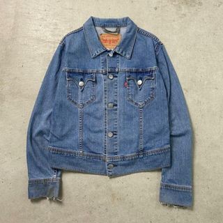 リーバイス(Levi's)の00年代 Levi's リーバイス デニムジャケット レディースS相当(Gジャン/デニムジャケット)