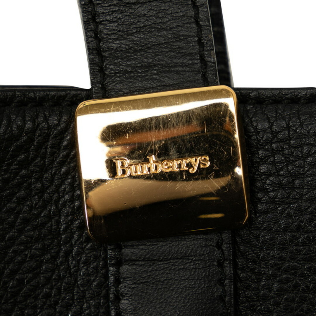 BURBERRY(バーバリー)のバーバリー ノバチェック シャドーホース ハンドバッグ レザー レディース BURBERRY 【214-42863】 レディースのバッグ(ハンドバッグ)の商品写真